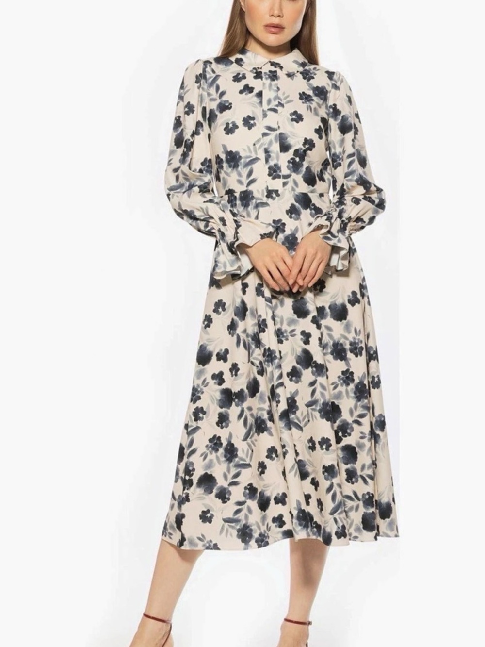 Alexia Admor Lana Fit & Flare Midi Dress | NWT | Size 6